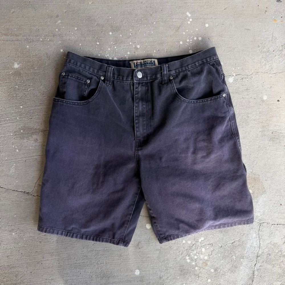 denim jorts‎